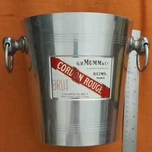 G.H. Mumm Co. Cordon Rouge Champagne Bucket